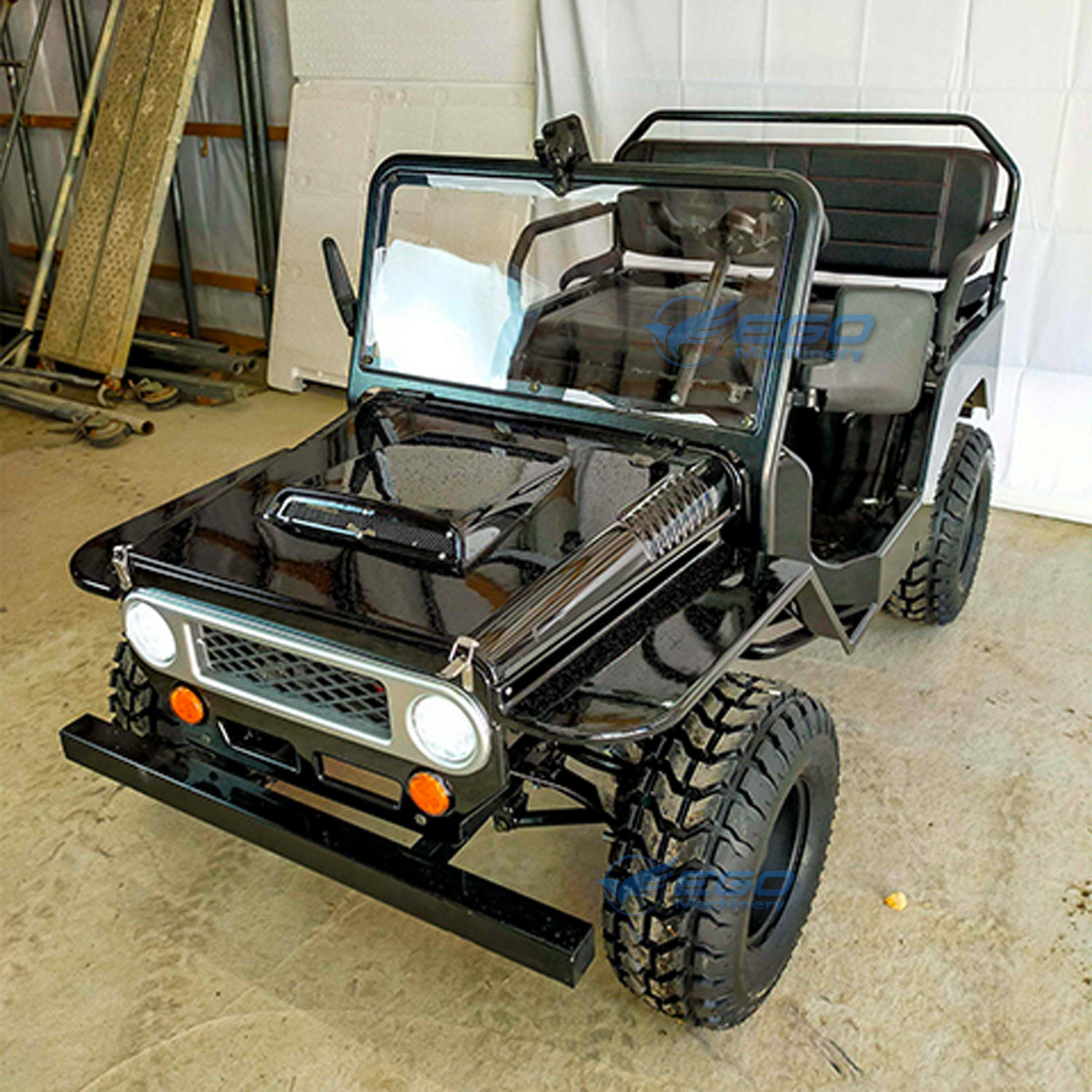 Mini Jeep Front View